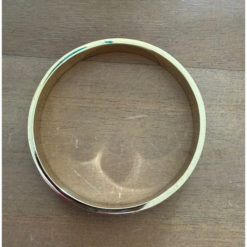 Coach Bangle Bracelet Gold & Black